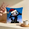 Trendy FFelix the Catiable Cushion Cover Stylish Washable Pillow Cover Ideal for Couch Bedroom Car Decoration