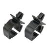 Route Fasteners Clips Clamp Cable Black Plastic Fender Bumper Wire Harness