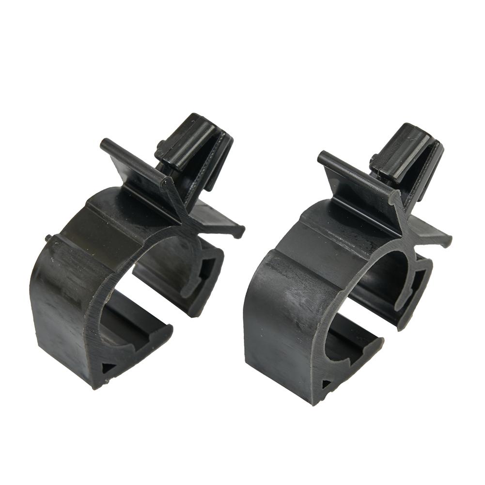 Route Fasteners Clips Clamp Cable Black Plastic Fender Bumper Wire Harness
