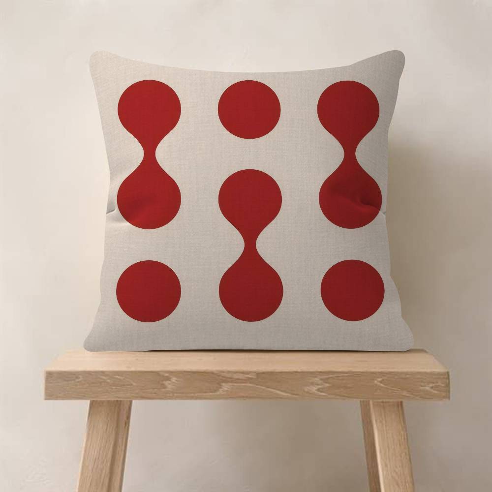 abstract Bauhaus-style  Cushion Cover Inches Farmhouse Decor Home Throw Pillow Covers for Couch Decorations