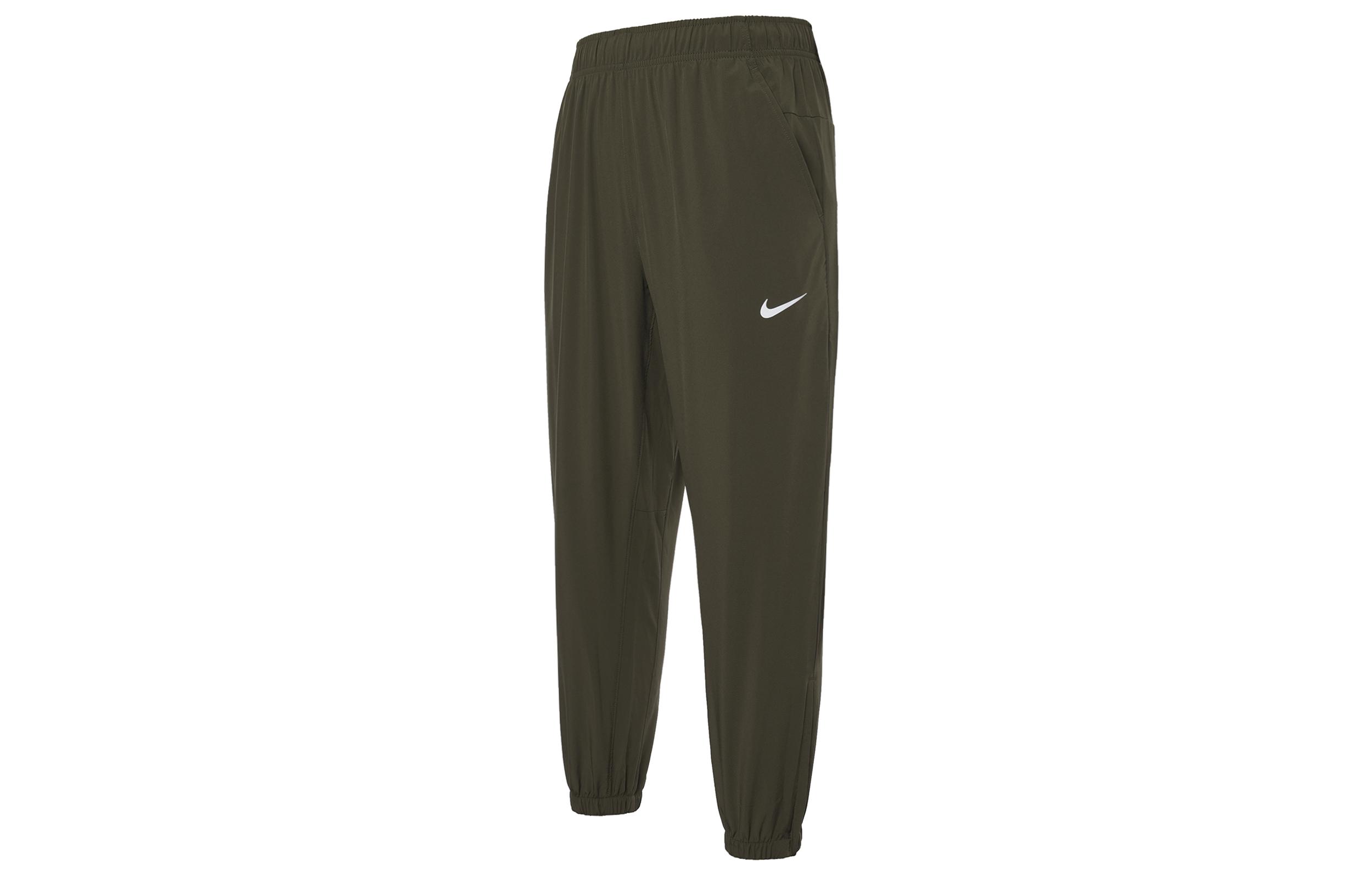 Nike Knitted Sweatpants Men s Medium Olive Green FB7498-222 S