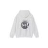 2024 Women's European Size Ribbed Drop Shoulder Embroidered Diskokugel Hoodie Sweater.