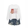 Comfy Versatile Women's Loose Hooded Sweatshirt