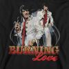 Elvis Unisex Adult Burning Love Sweatshirt