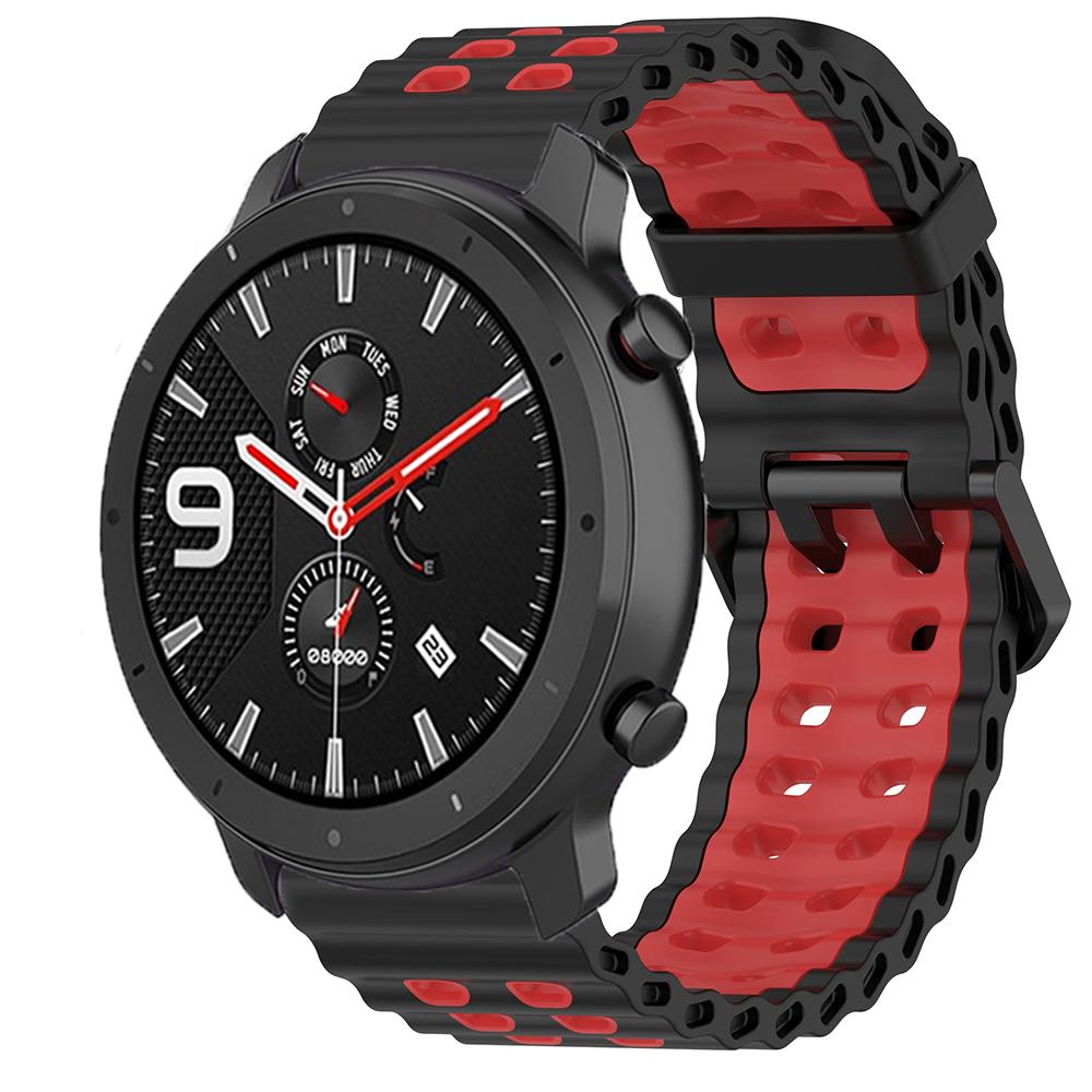 22mm Silicone Band for Amazfit GTR 47mm/GTR 4 3 Pro/Balance 2 1/Bip 6 5/Stratos 2 3 Bracelet for Huawei Watch GT6 5 4 46mm Strap