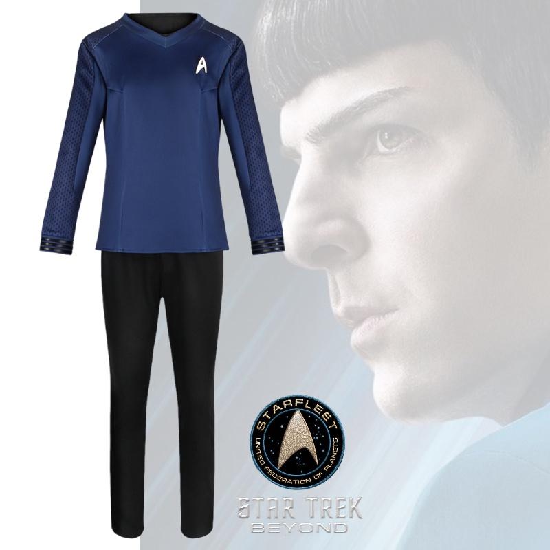Star Trek Strange New Worlds Spock Pike Captain Cosplay Kostüm