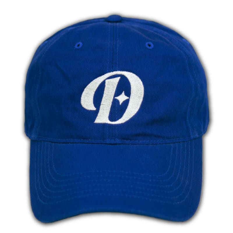 

DAMISH D LOGO BALL-CAP_BLUE Blue