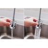 Flexible Faucet Sprayer Extender Turbo Bendable Kitchen Sink Tap Head Nozzle
