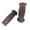[D'sStrano] Barrel Non-penetrating Grip Barrel General Purpose Bike Motorcycle Custom Dress Up (brown, 1 Inch)