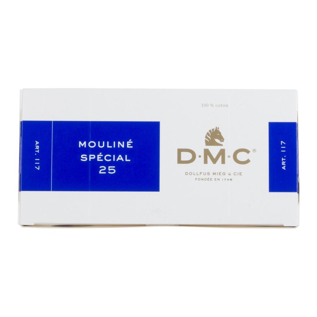 DMC Stickgarn 12 DMC25B #25 Garn, Bündel, #729, Gelb,