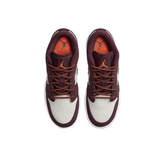 Air Jordan 1 Low GS Night Maroon 553560-068