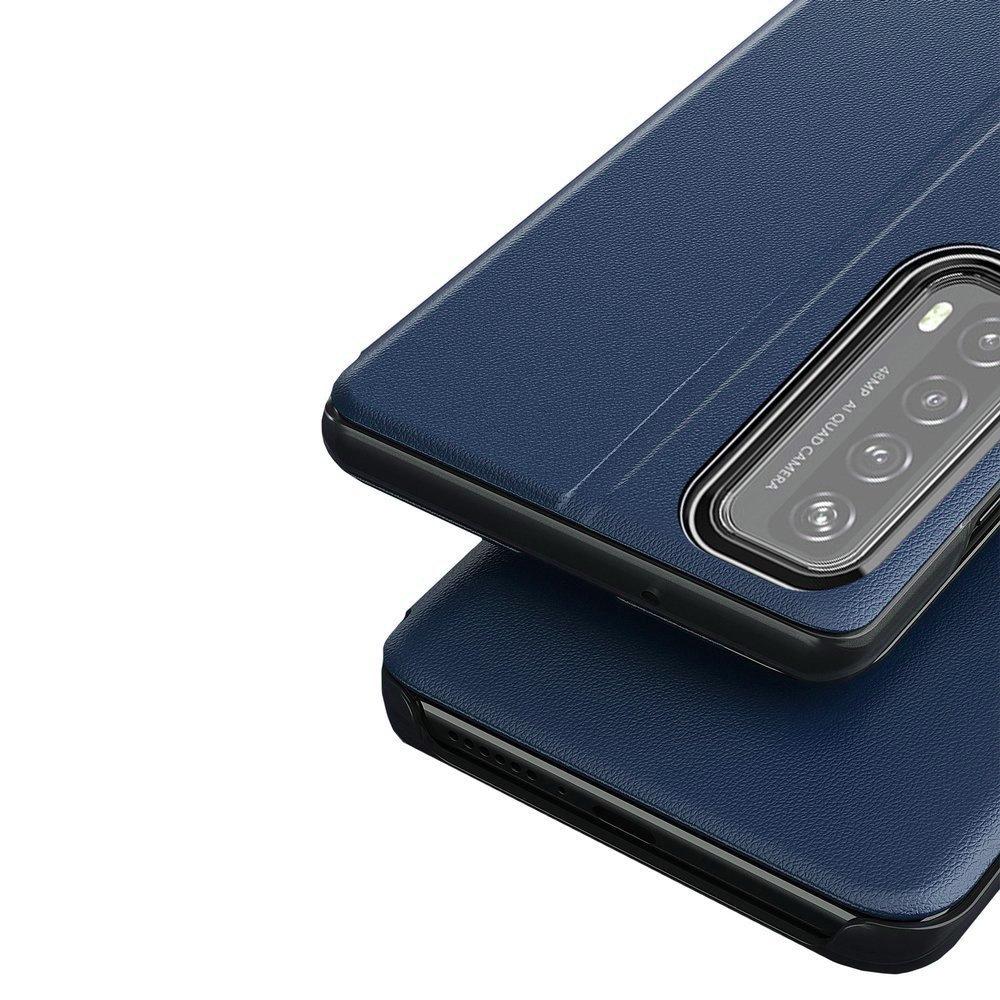 Huawei P Smart 2021 Case, Window View Case, Blue