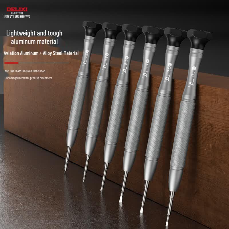 DELIXI ELECTRIC 6-Piece Precision Screwdriver Set