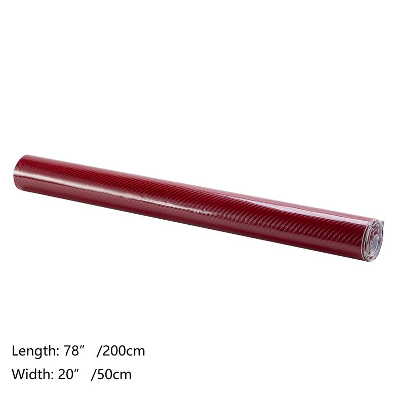 50*200cm 5D High Gloss Carbon Fiber Film 3D Texture Auto Car Truck Interior DIY Decoration Sticker Car Styling Accessories