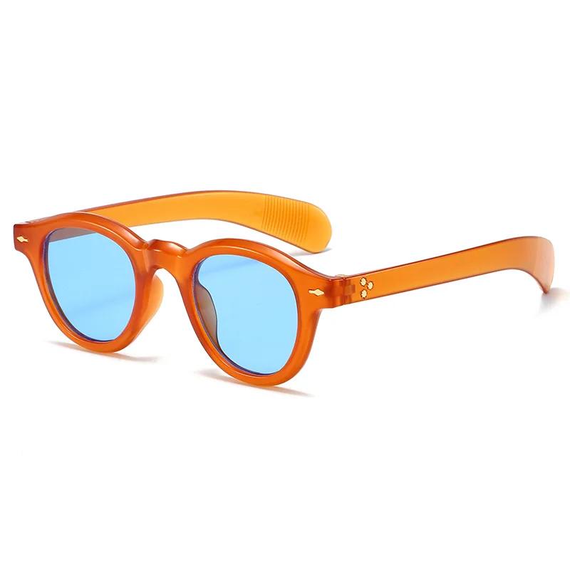 Trends Unisex Retro Round Sunglasses Men Eyewear Fashion Women Outdoor Glasses Protective Punk Shades Uv400