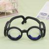 1 Stück Anti-Reisekrankheit Flüssigkeitsbrille Tragbare linsenlose Fahrkrankheitsbrille Anti-Krankheitsbrille für Kinder und Erwachsene