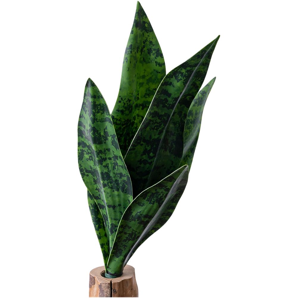 

Artificial Snake Plant Fake Green Plants PVC Plants темно-зеленого