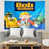 1PC Builder's Bright Spark Tapestry Accessories Playroom Tapestry, for Bedroom,Livingroom, Dormitory Room Wall Decor Fan Birthday Gifts