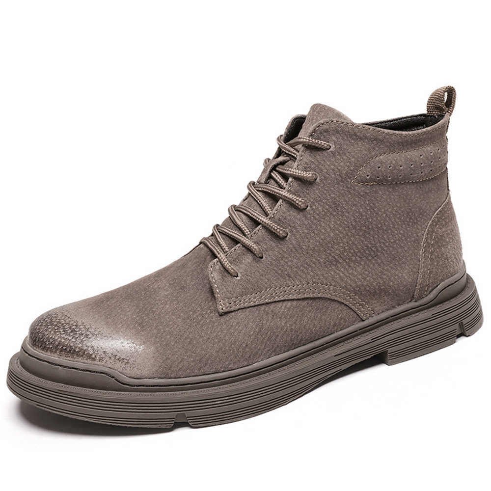 Fashion Winter 42-43 School Shoes Man High Shoes Men Boots Sneakers Sport Snaeker Bascket Luxury Brand Shors Industrial Sewing