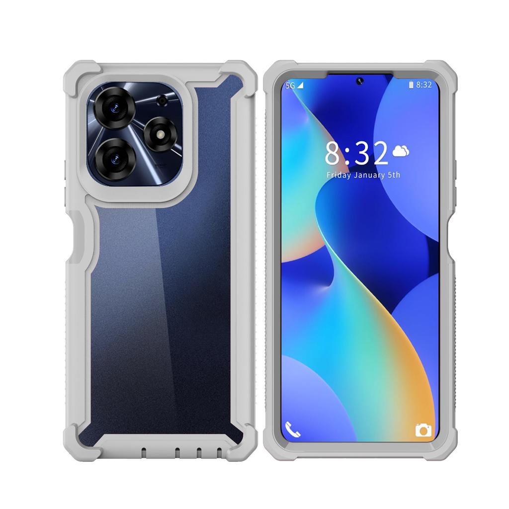 Latest Fashion Style All Round Protected Phone Case TPU PC Two in One Material Shockproof Phone Case for Tecno Spark 10 Pro