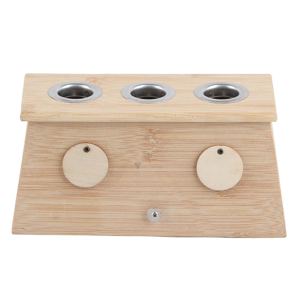 3 Types Popular Moxibustion Bamboo Box Moxa Roll Stick Holder Case Acupoint Massage Device Tool