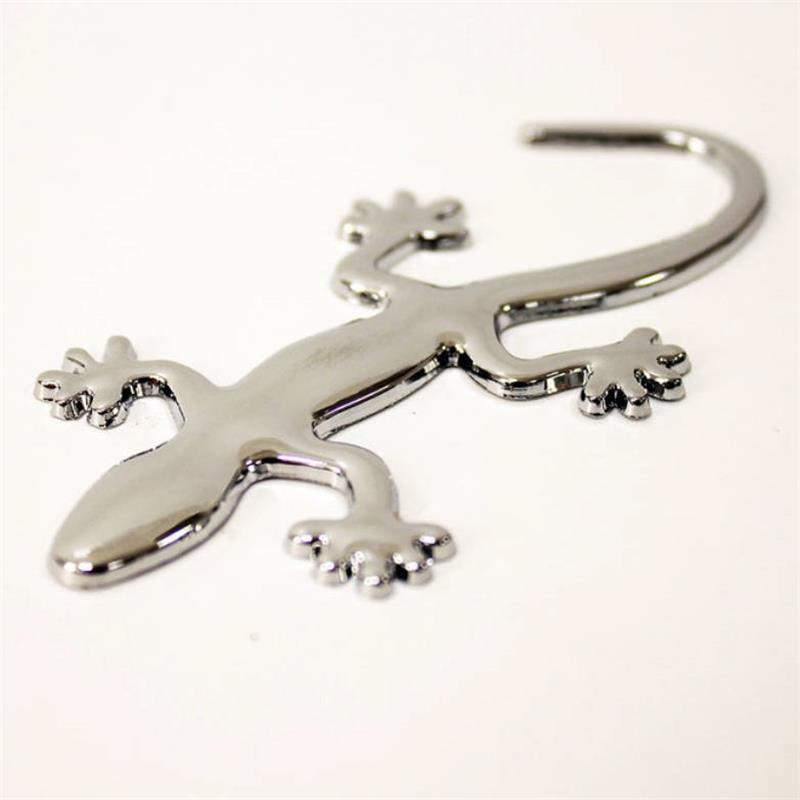 Car Sticker Gecko Lizard Decal 3D Plastic Auto Motorcycle Truck Logo Sticker Badge Emblem Decor Wall Car-Styling Accessories