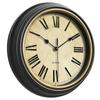 Wall Clock 12-inch Large Retro Wall Clocks Non Ticking Classical Quiet Clocks Living Room Kitchen Bedroom Office Decor A0KF