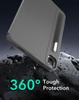 ESR iPad Pro Case Exclusive Rotating Case with Removable Magnetic 9 Adjustable Angle Rugged Shift Gray 12.9 (2022/2021, 6th/5th Generation) Cover,