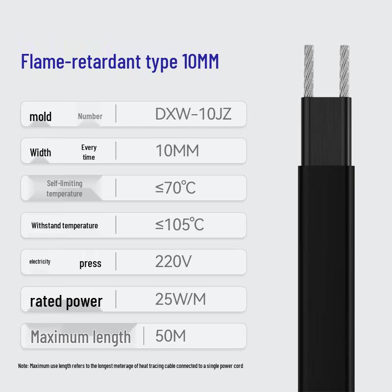 Self-Regulating Electric Heat Tracing Tape