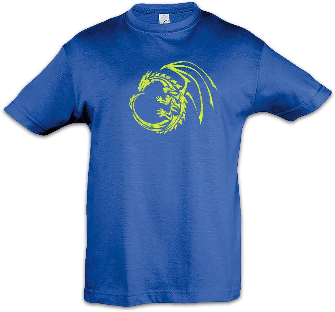 Tribal Dragon I Boys kids boys T-Shirt Valhalla Vikings Vikings Odin Thor Norse Dragon 110