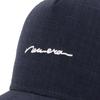 9FORTY Visor EasySnap Cap 15196180 NER34C3863 Navy Long Visor 9FORTY ONSPOTZ Special Order Flax Cotton Handwritten Logo Hat Snapback Long Visor Long