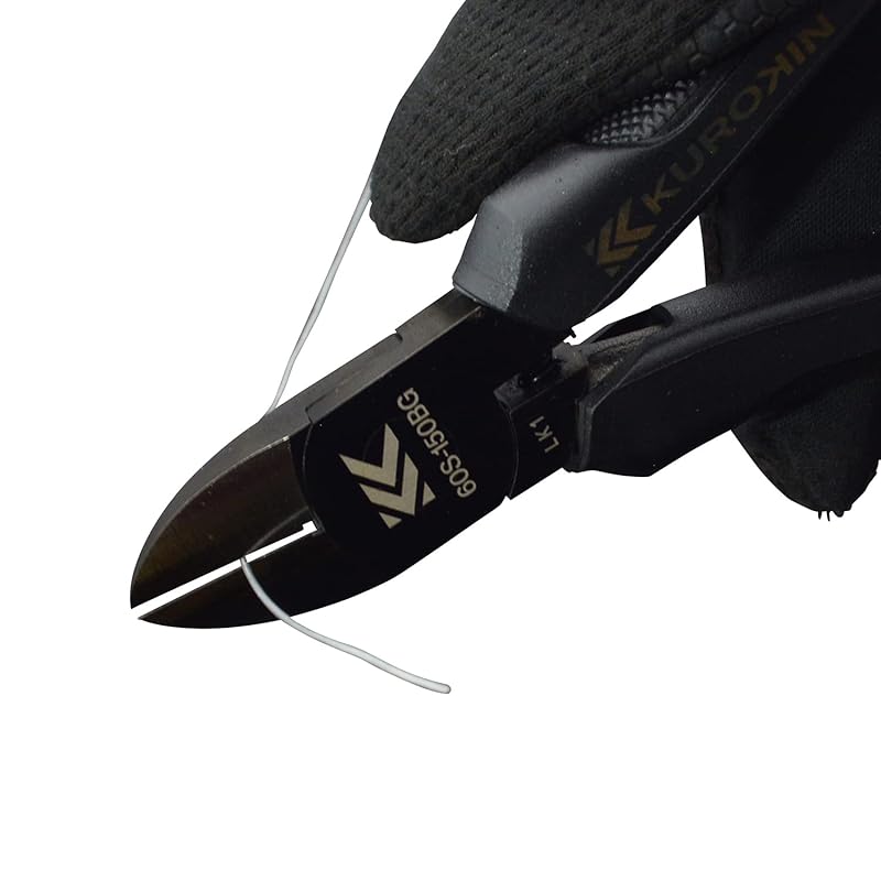 Fujiya Standard Nippers, Black Gold, with Spring, 60S-150BG