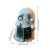 Halloween Geisterfigur mit Buch Partyzubehör Miniatur Geisterfigur