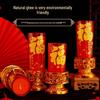 Tribute Candles for Wealth Offering: Red Ghee Smokeless God of Wealth Lamp