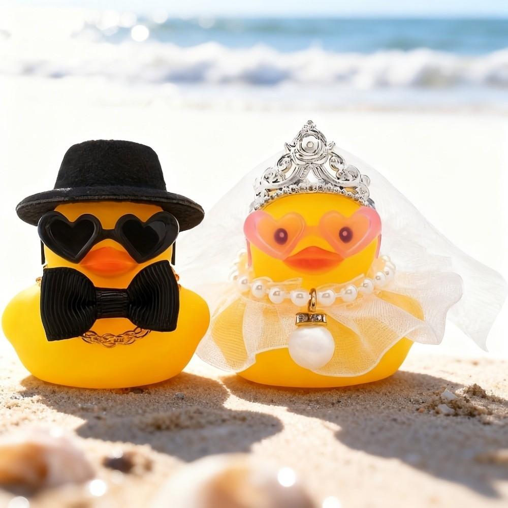 Funny Wedding Little Duck Decorations Bride Groom Party Supplies  Commemorative Gift