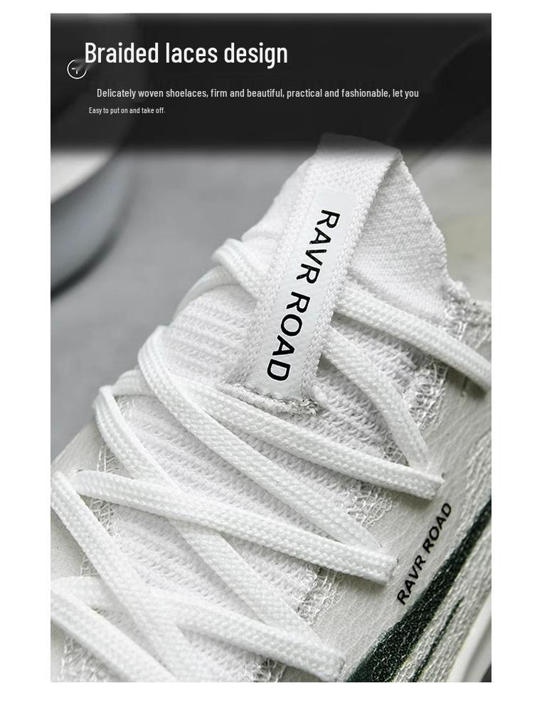 Feiying 2025 Break Two Herren Marathon-Rennschuhe mit stoßdämpfender Carbonplatte, Modell Feidian 3C