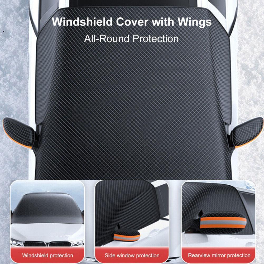 Car Sun And Snow Cover Car Windshield Snow Ice Protector Cover Front Window Auto Gear Anti Freeze Snow Windshield Cover