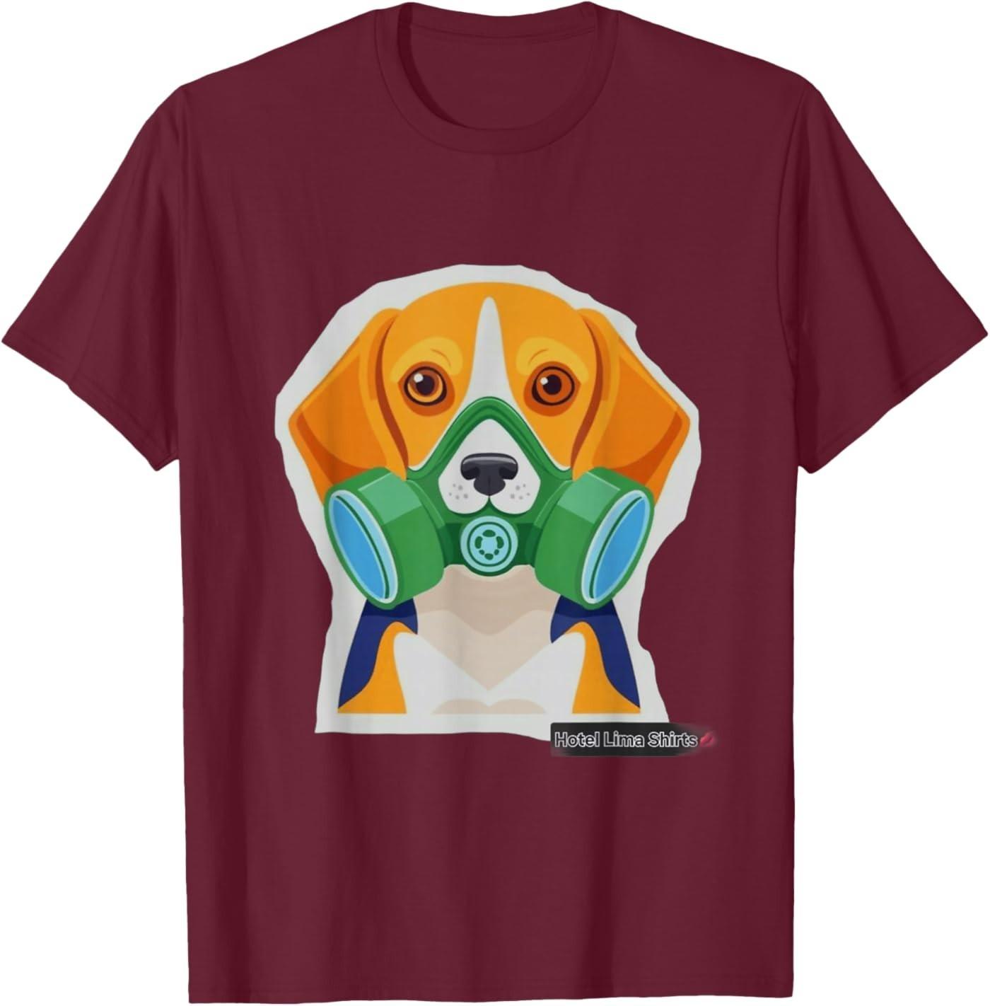 

Masked Beagle Image T-Shirt 5XL різнокольоровий