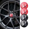 4PCS Honda Car Wheel Center Cap Metal Badge Sticker 56mm For Honda Civic Accord Car Wheel Decoration Sticker Accessories RF6