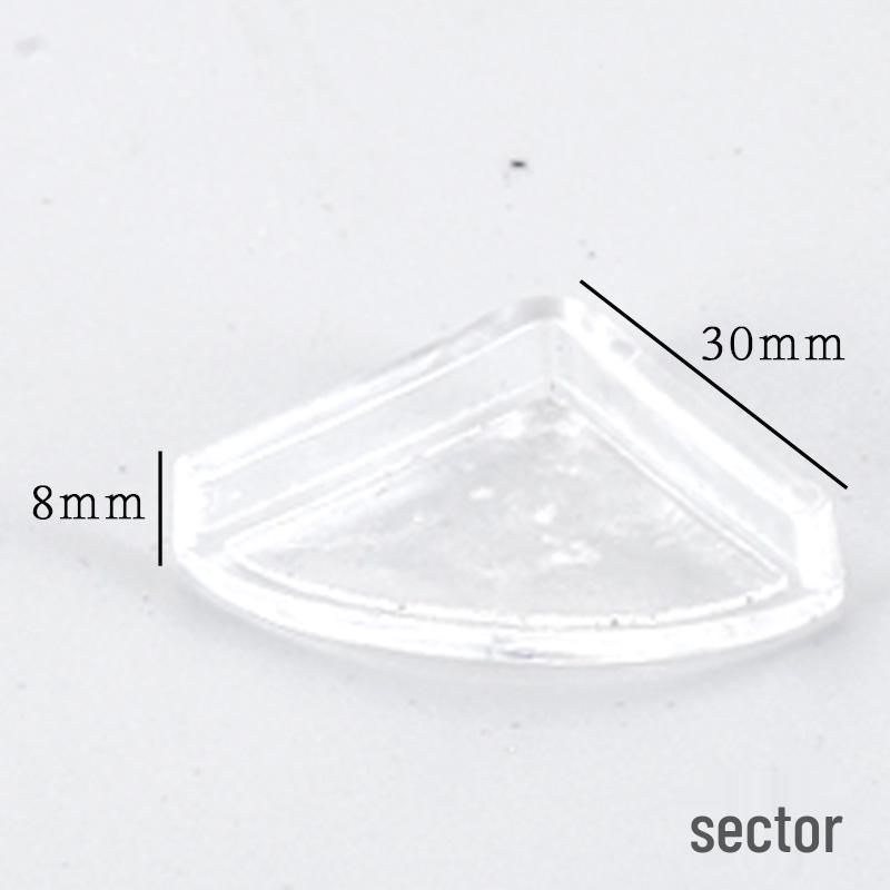 Soft Silicone Transparent Corner Protector for Tables, Beds, and Cabinets