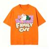 Families Guys Peter Griffin Couch Nap Washed T Shirt Streetwear Hip Hop Tshirts Funny Tee Unisex Unisex Cotton High Street Printed