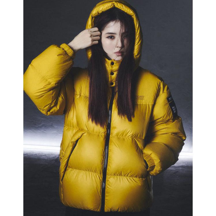 New FILA Down Jackets Unisex Yellow FS2DJF4131X-MUD