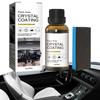 30ml Interior Plastic Parts Retreading Agent Crystal Coating Wax Renewed Plastic Restore Long-lasting Liquid Car Maintenance