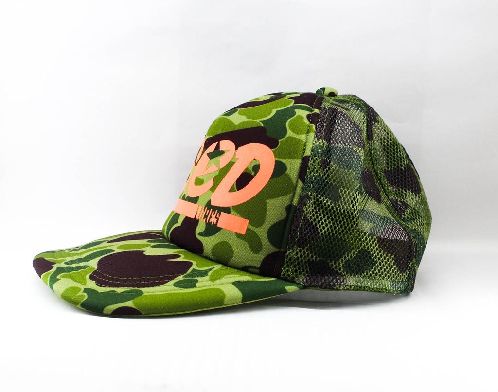 Feed Cap Jungle Mesh Cap Einheitsgröße Grünes Camo (0075)