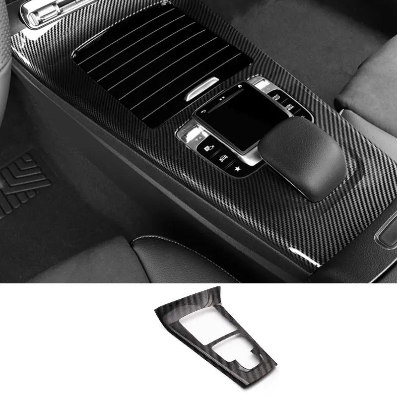 Panou de bord central stil piele, capac, panou de ornamente, cadru pentru Mercedes Benz Clasa A B CLA GLA GLB W177 W247 C118 X247 H247