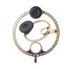 Double Band UHF/VHF Mini Circular Antennaes Set 10cm/5.0cm Diameter SMA Male Connector for DSP DSP2 Radio Receivers