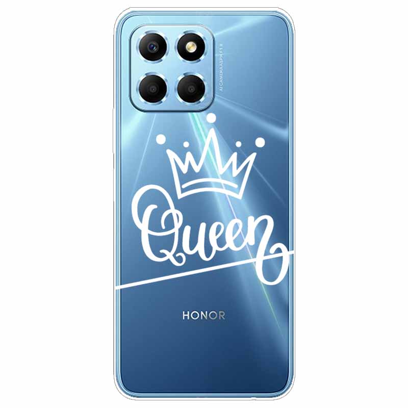 For Honor X6 Case HonorX6S Transparent Soft TPU Silicon Phone Cover For Huawei Honor X6S 2022 Case 6.5 Inche VNE-LX1 Clear Funda
