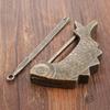 1PC Antique Bronze Old Chinese Lock Retro Jewelry Wooden Box Padlock Lock For Suitcase Drawer Cabinet Hardware Accessories