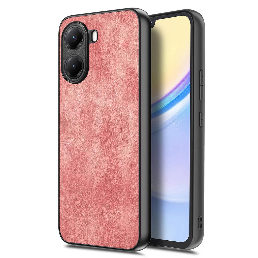 For Xiaomi Poco X7 Pro 5G/Xiaomi Redmi Turbo 4 5G Case Shockproof Slim Retro Leather Phone Back Cover