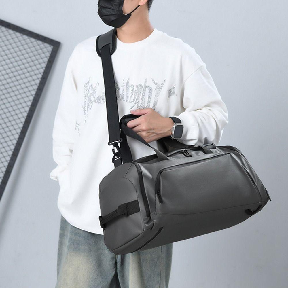 Casual Travel Duffel Bag Large Capacity Gym Shoulder Bag Travel Luggage Handbag  Business Trips